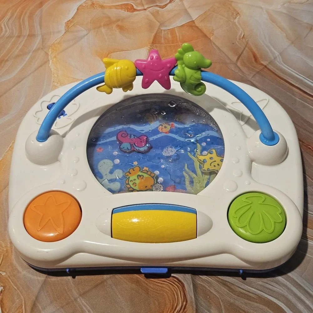 Vintage 2004 Fisher Price Ocean Wonders Aquarium Activity Toy Tested Works